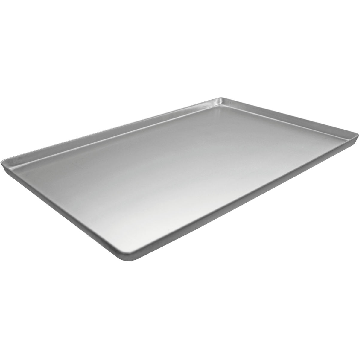 Ripiano espositivo in alluminio tinto Schneider; 60x40x2 cm (LxLxH); argento; rettangolare