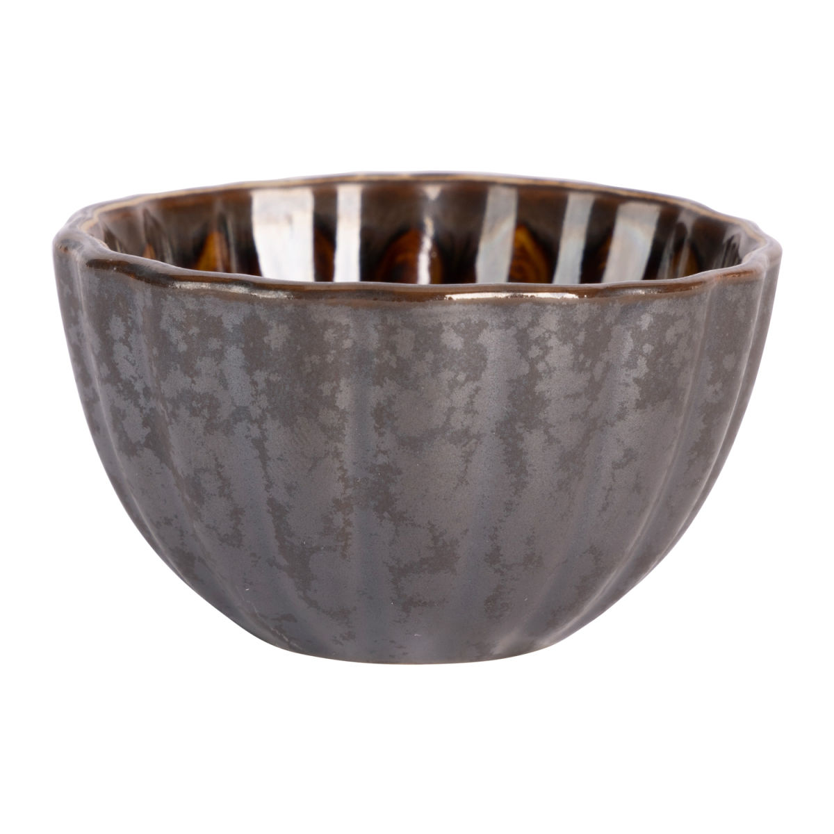 Cosy & Trendy Elements Mineral Aperoschälchen 65 ml, 6.8x3.5 cm (ØxH); grün/anthrazit; 12 Stück / Pack