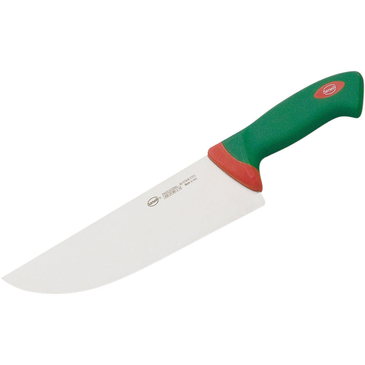 Sanelli Tranchiermesser, ergonomischer Griff 25.5 cm (L); grün