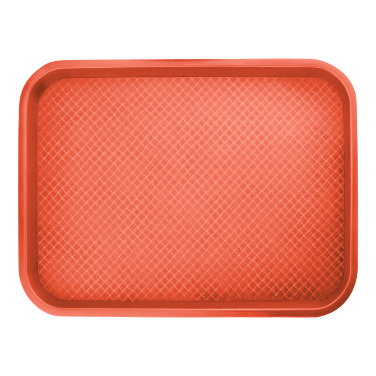 Stalgast Fast Food Tablett 41x30.5 cm (LxB); rot; rechteckig