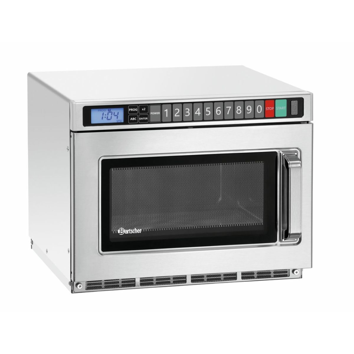 Bartscher Mikrowelle 18180D 18 l, 425x520x340 cm (BxTxH); silber