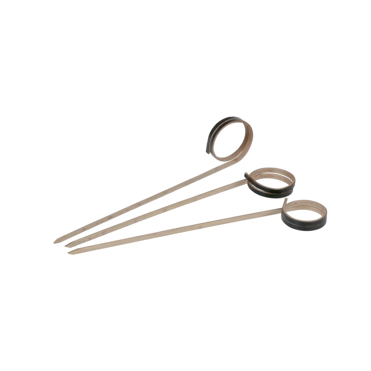 naturesse Häppchenspieß Mumbai I Bambus 8 cm (L); natur/schwarz; 4000 Stück / Pack