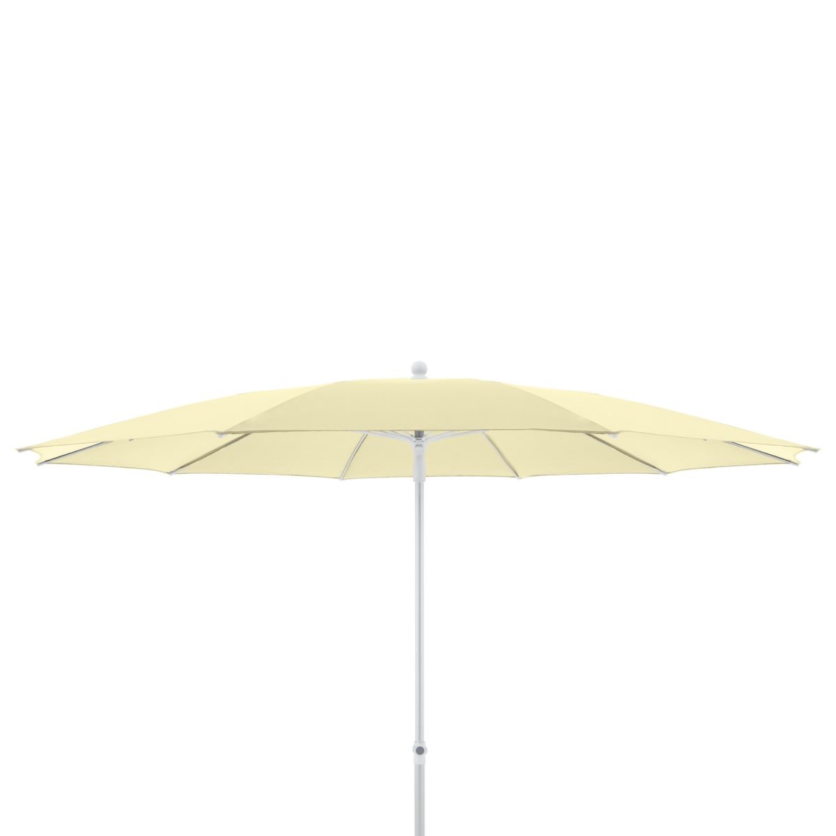 Doppler Gastro Sonnenschirm Fiberglas; 300x265 cm (ØxH); natur