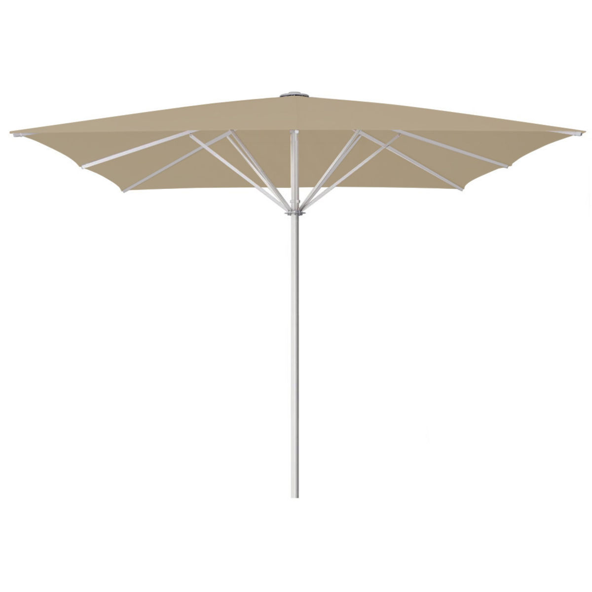 May May Marktschirm I Schattello rechteckig 500x400x420 cm (LxBxH); beige; rechteckig
