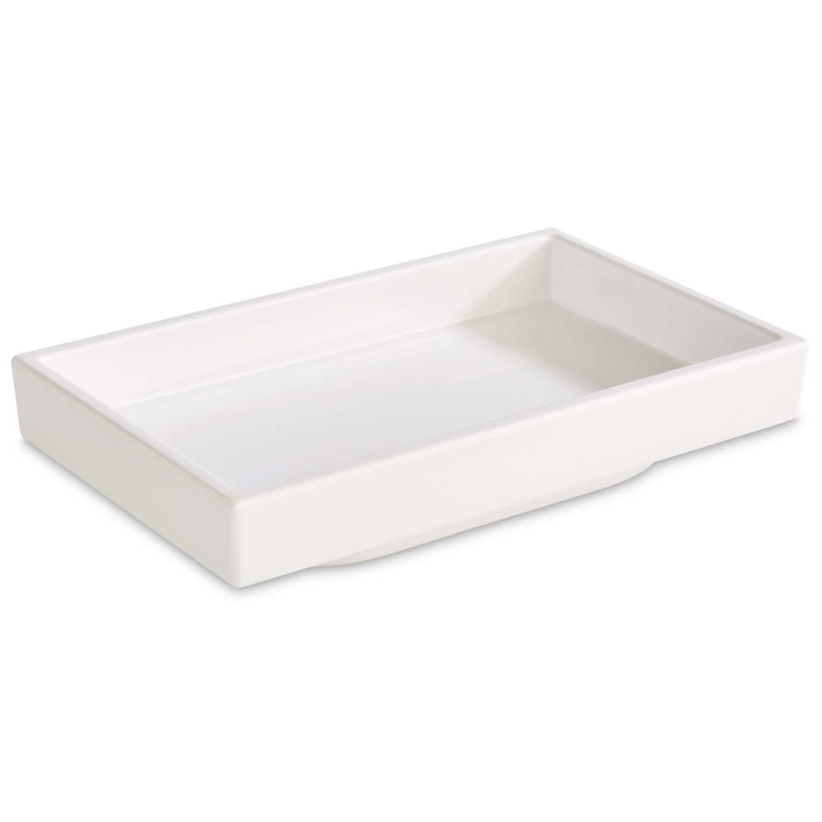 APS Schale ASIA PLUS, Melamin, eckig 150 ml, 15.5x9.5x3 cm (LxBxH); weiß; rechteckig
