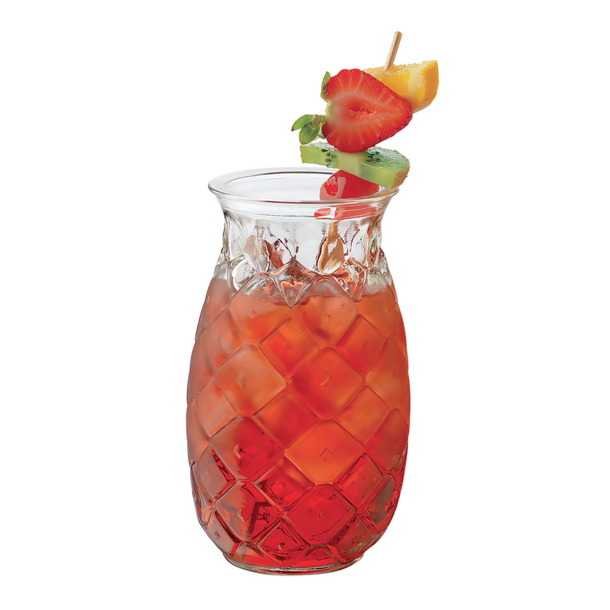 Libbey Trinkglas, Pineapple TIKI 500 ml, 7.8x14.5 cm (ØxH); transparent; 12 Stück / Pack