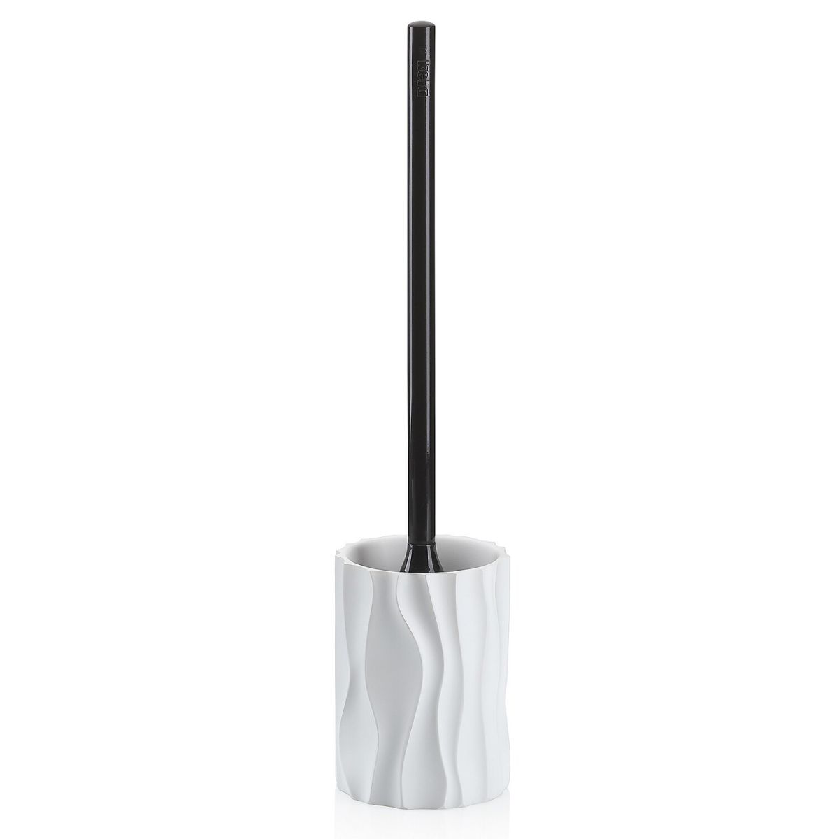 kela Wc-Garnitur Merida Polyresin 10x43 cm (ØxH); weiß
