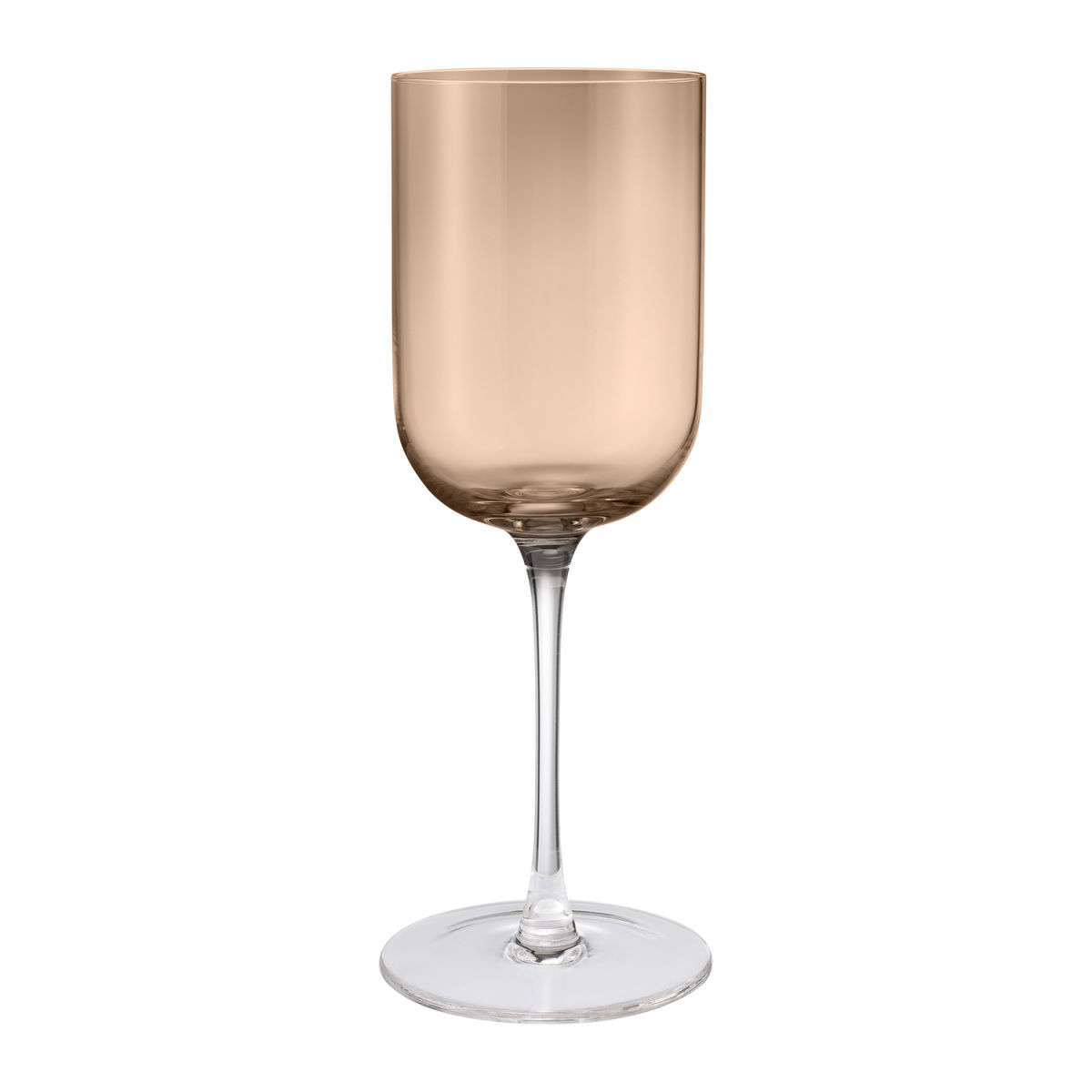 blomus Set 4 Rotweingläser -FUUMI- 400 ml, 8x8x22 cm (ØxØxH); braun