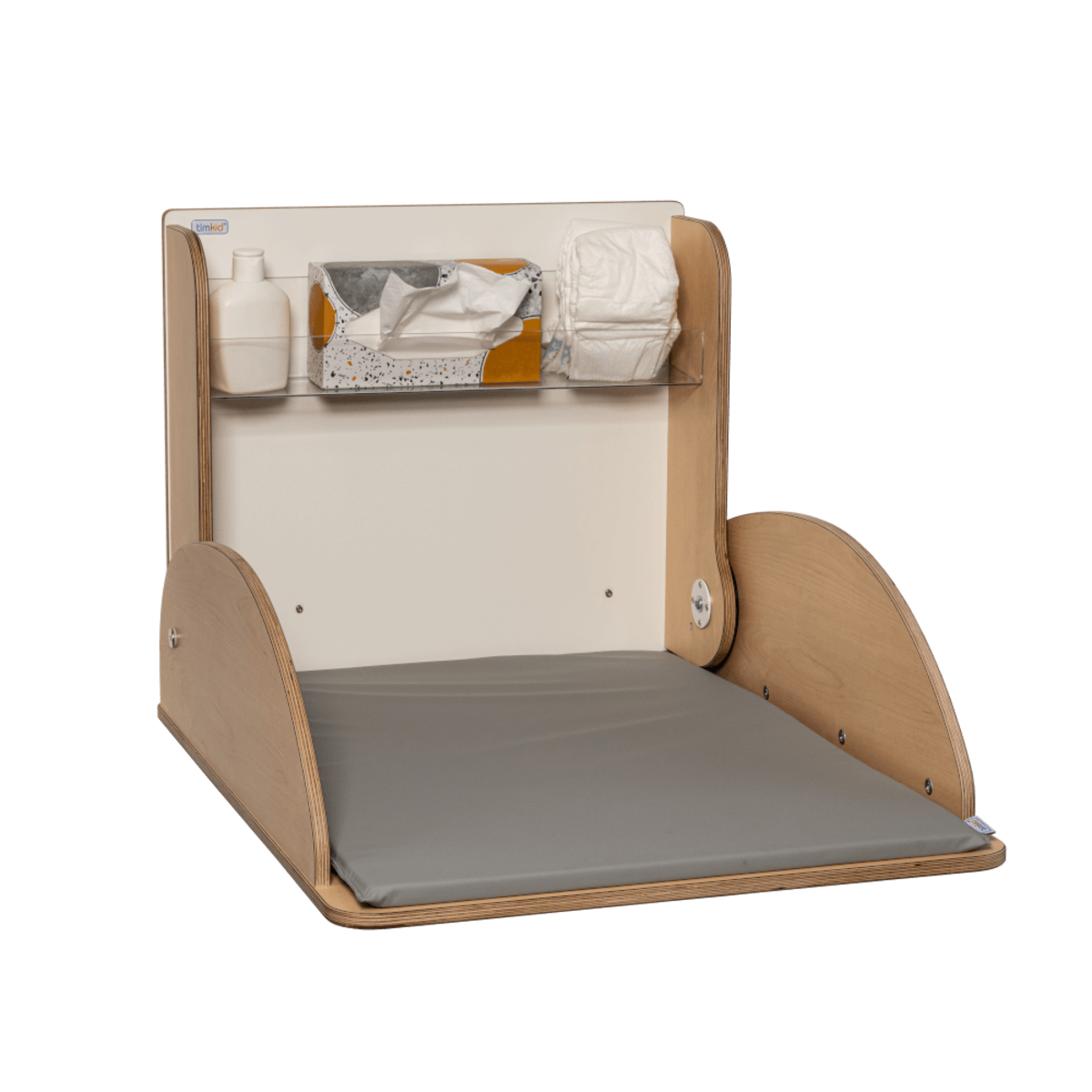 timkid Wandwickeltisch KawaSimplex 58.3x76x76.2 cm (BxTxH); buche