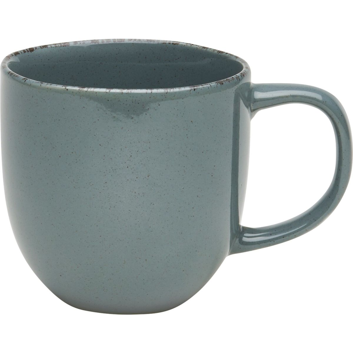 van Well Kaffeebecher Urban 32 cl, Steinzeug, van Well 320 ml, 8.8x12.5x8.7 cm (LxBxH); grau; 6 Stück / Pack
