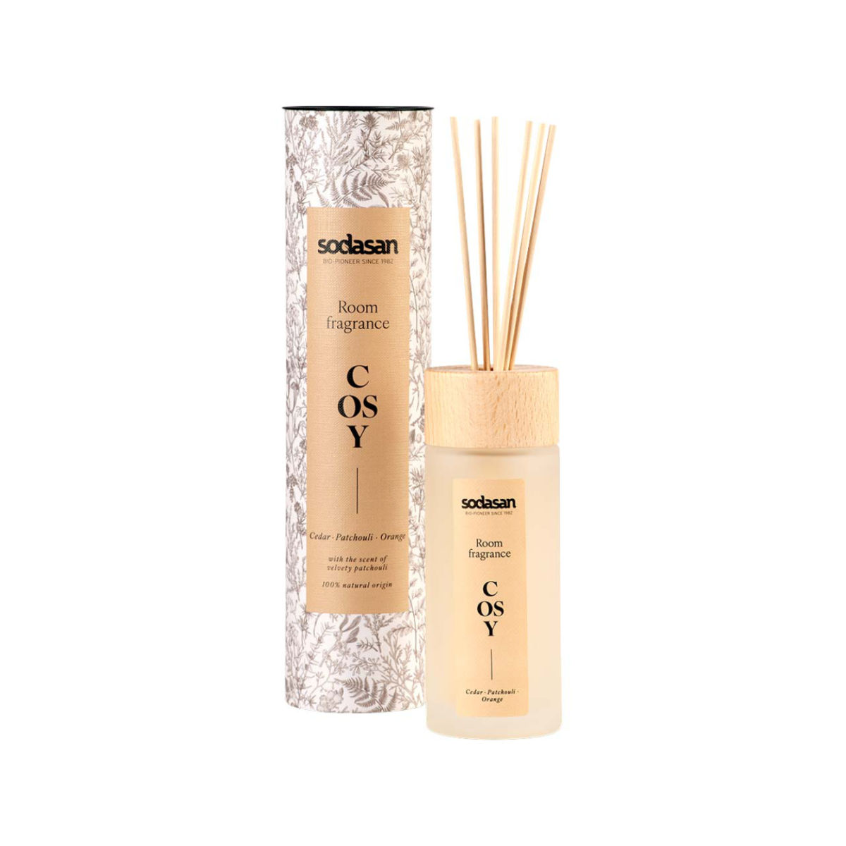 Sodasan Raumduft Sandalwood 200 ml; 200 ml, 9.5x25.5 cm (BxH); weiß/orange