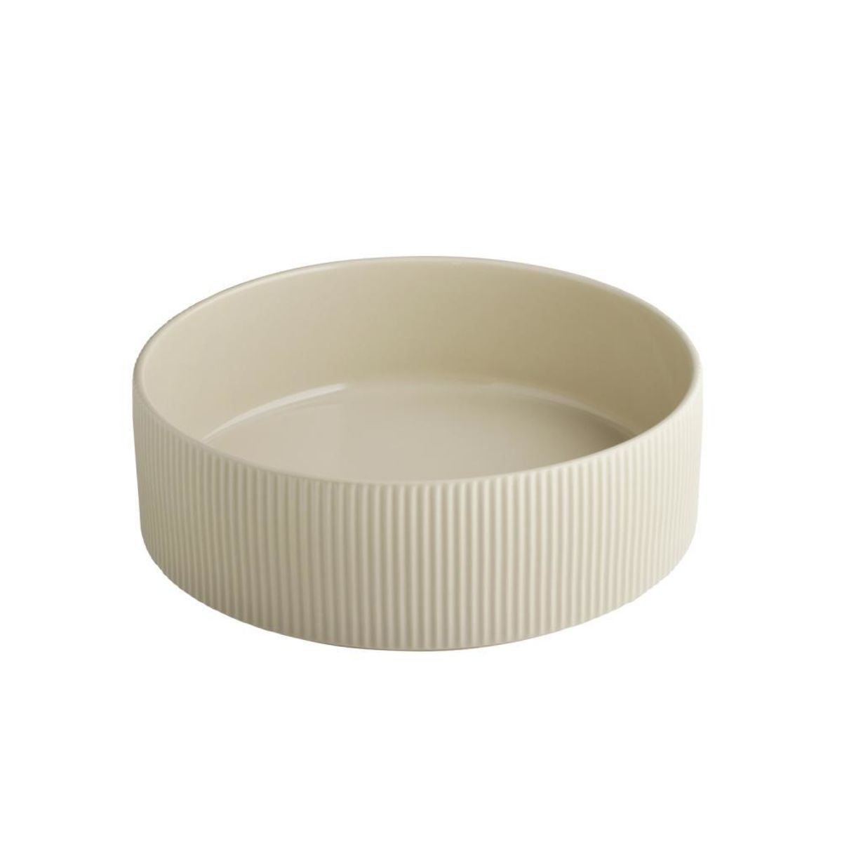 APS Schale -THE GRID-; 2500 ml, 26x8.5 cm (ØxH); beige