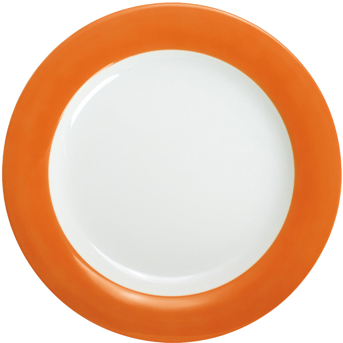 Kahla Speiseteller Pronto Colore 26.8x2.5 cm (ØxH); orange; rund; 6 Stück / Pack