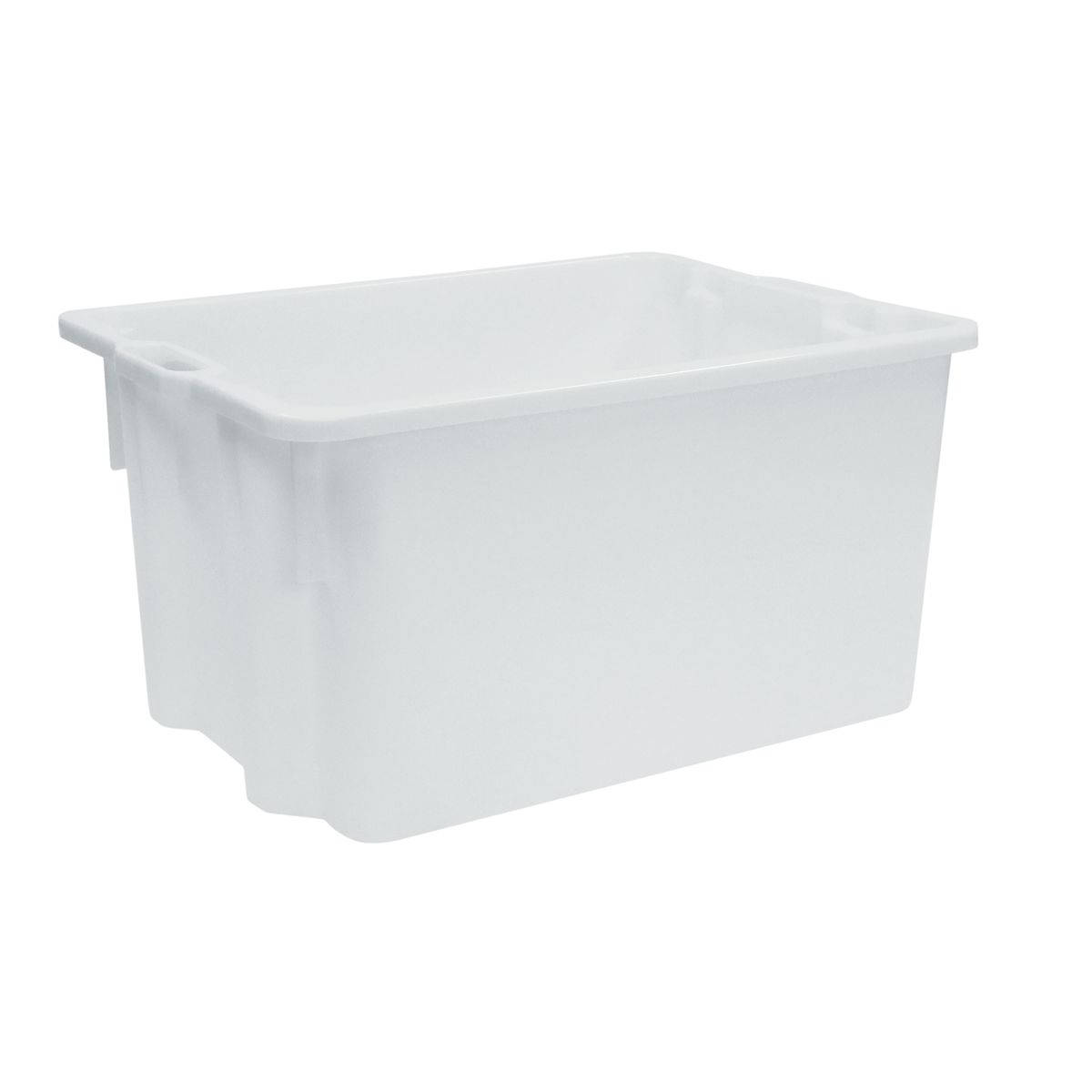Schneider Stapelbehälter 50000 ml, 57x41.5x29 cm (LxBxH); weiß
