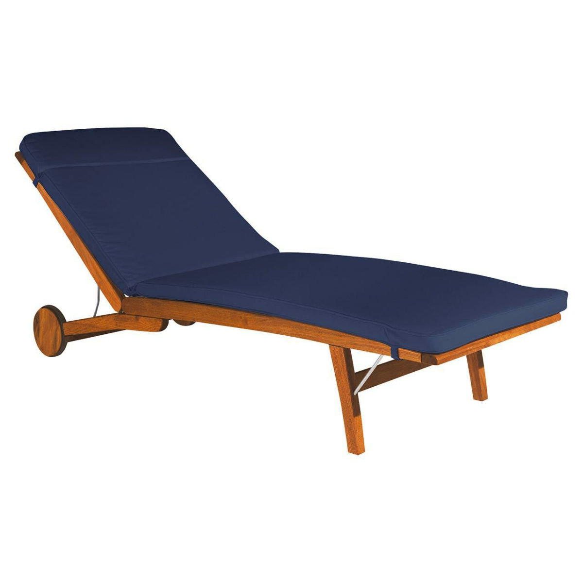 Rondo Auflage für Sonnenliege 'Talisa', Bezug aus Polyester 58x200x6 cm (BxLxH); blau
