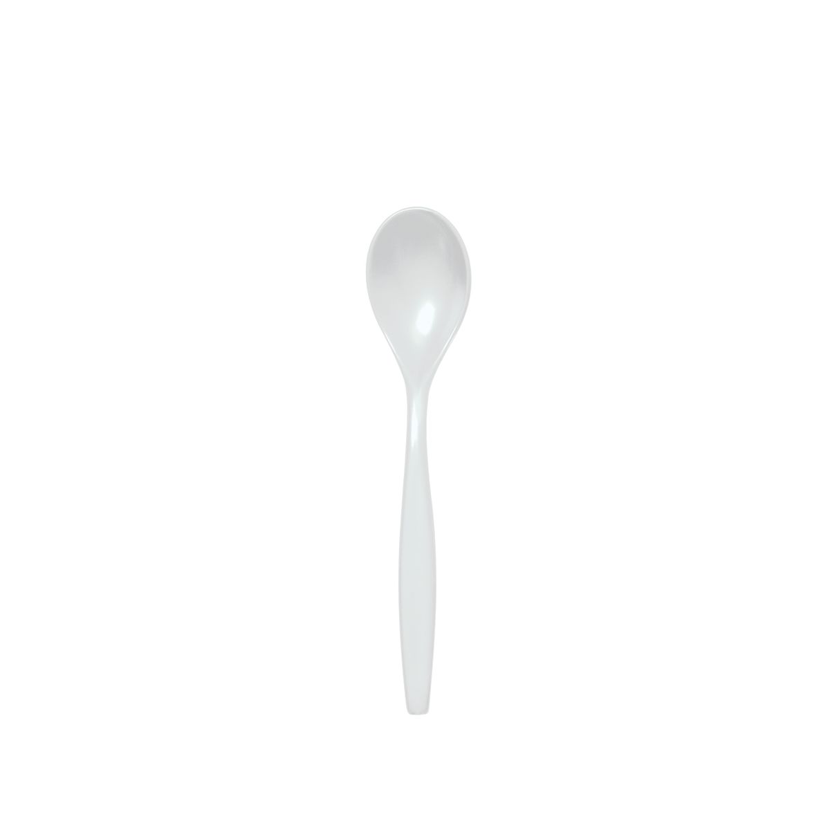 WACA Suppenlöffel SAN Kunststoff 19 cm (L); weiß; 25 Stück / Pack