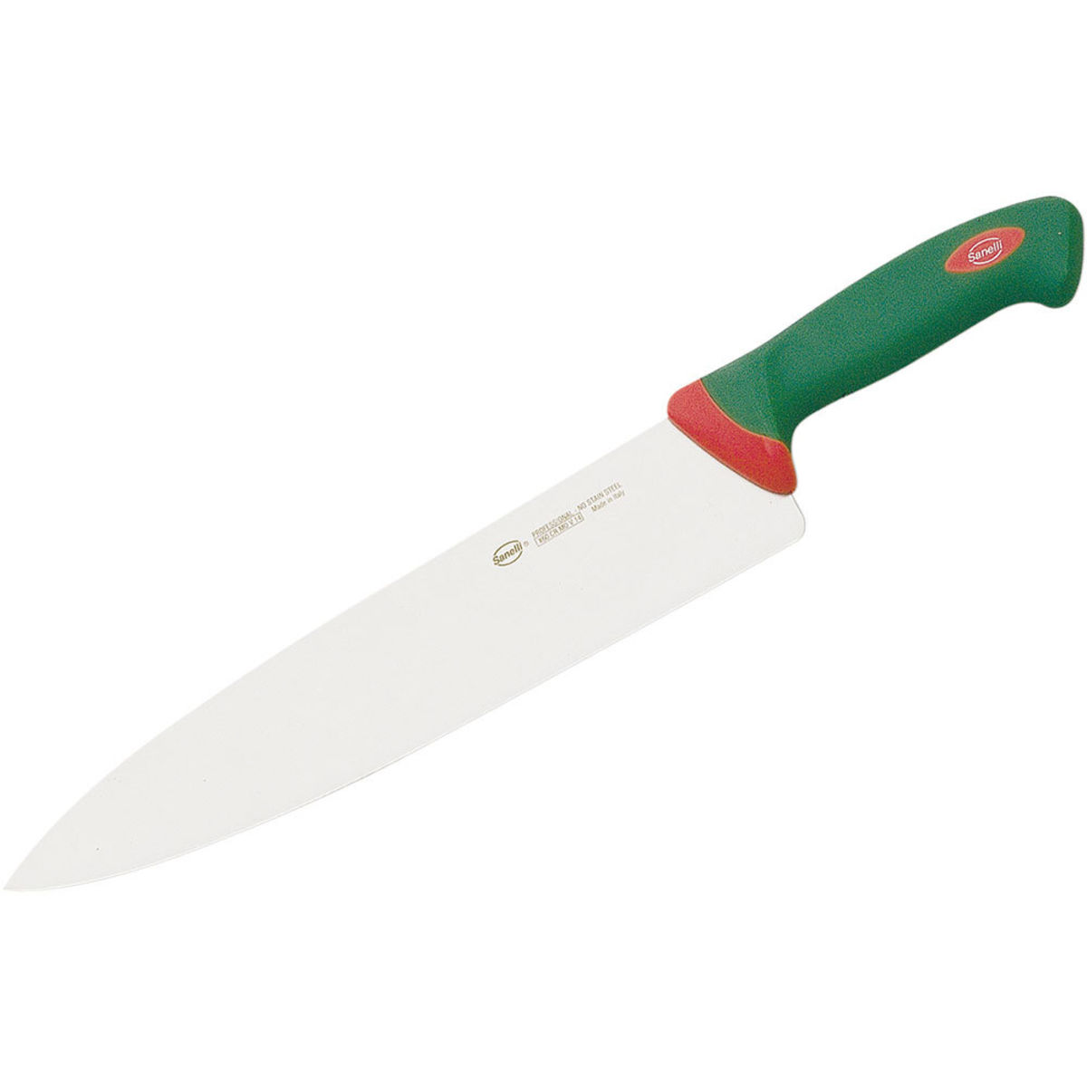 Sanelli Kochmesser, ergonomischer Griff 25.5 cm (L); grün