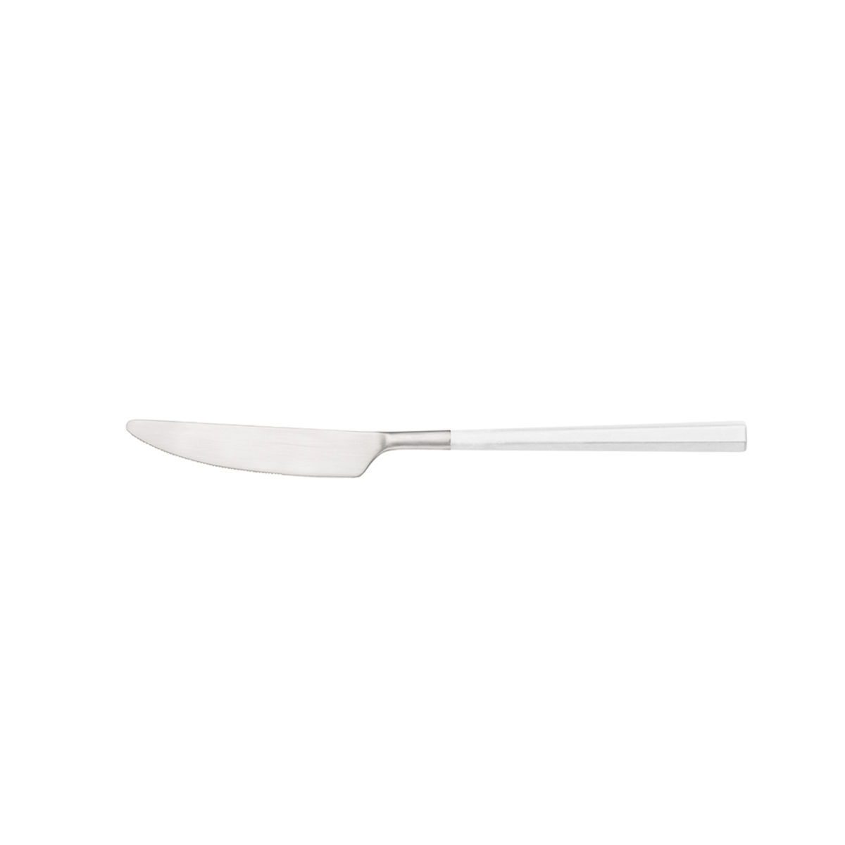 Pintinox Dessertmesser HIVE Satin Geschmiedet ABS Griff Merlot 19.7 cm (L); weiß; 12 Stück / Pack