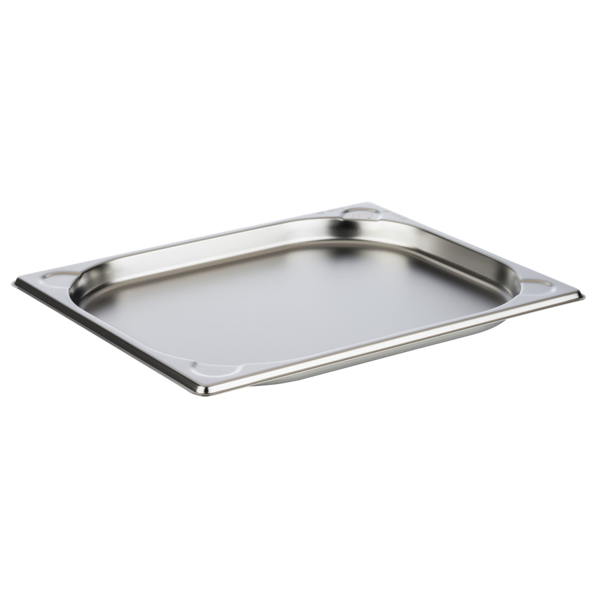 APS GN 1/2 Behälter, Edelstahl GN 1/2, 1 l, 32.5x26.5x2 cm (LxBxT); silber