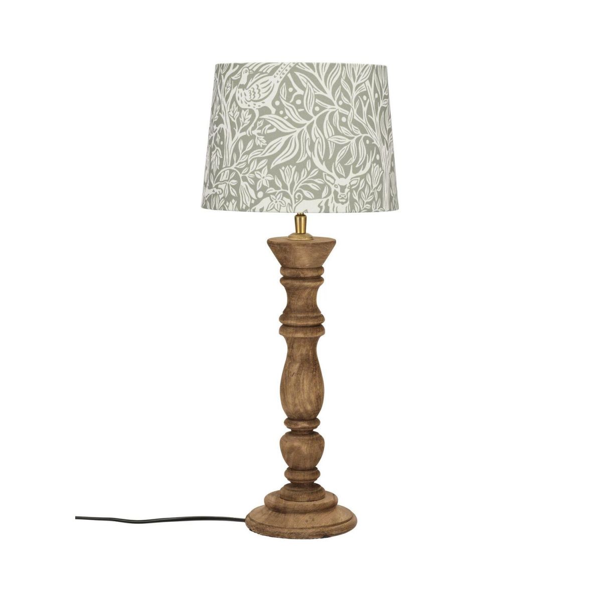 lampada da tavolo Lodge PR Home; 59x25x59 cm (LxLxH); marrone