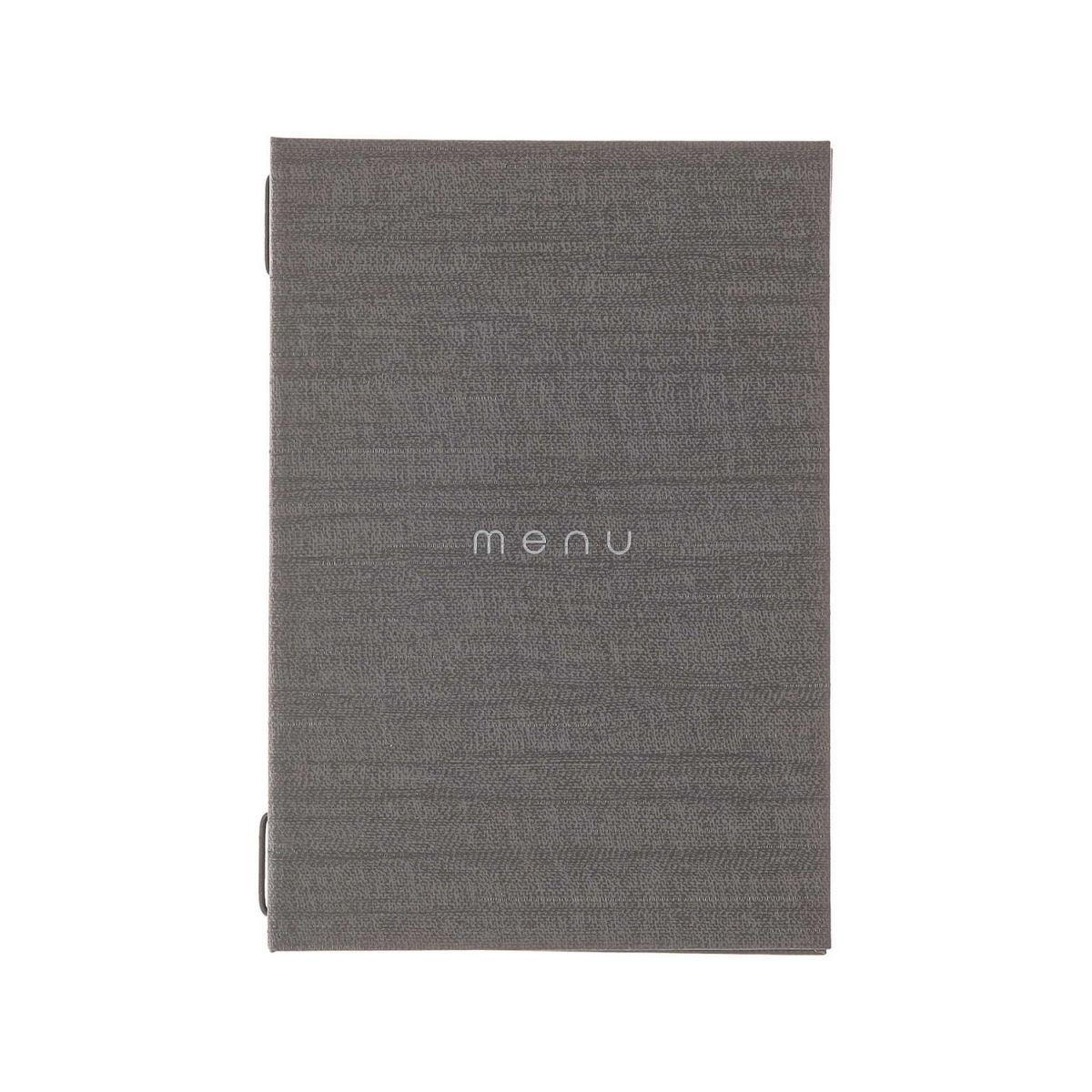 Porta Menu ITALY A5 AVORIO DAG Style; 16x23.5 cm (LxL); grigio; 2 viste