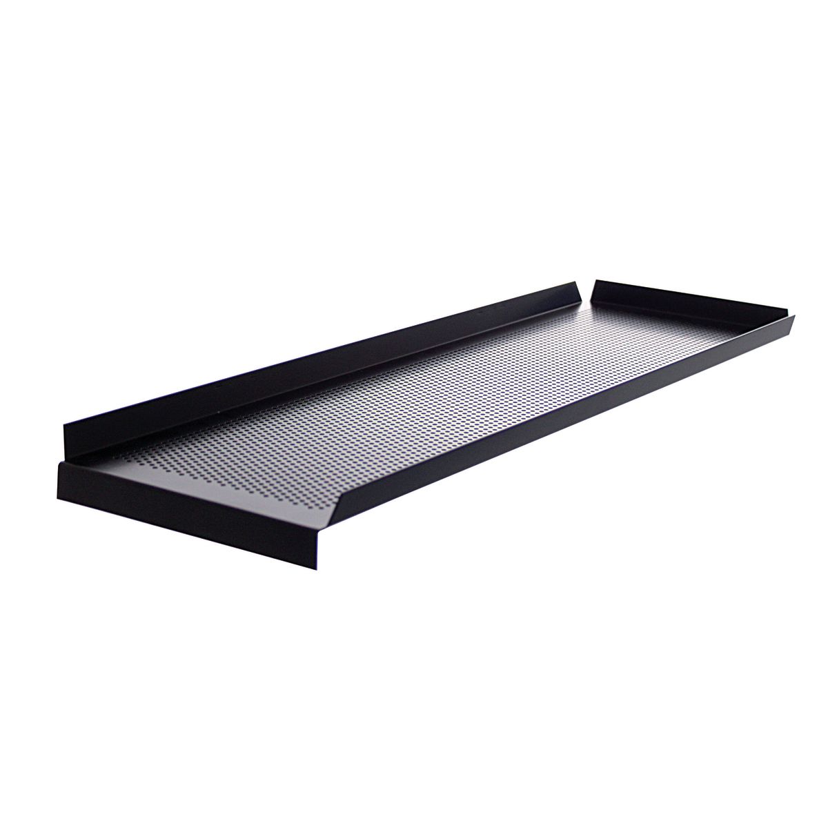 Schneider Theken-/Snackblech; 60x20x2 cm (LxBxH); schwarz; rechteckig