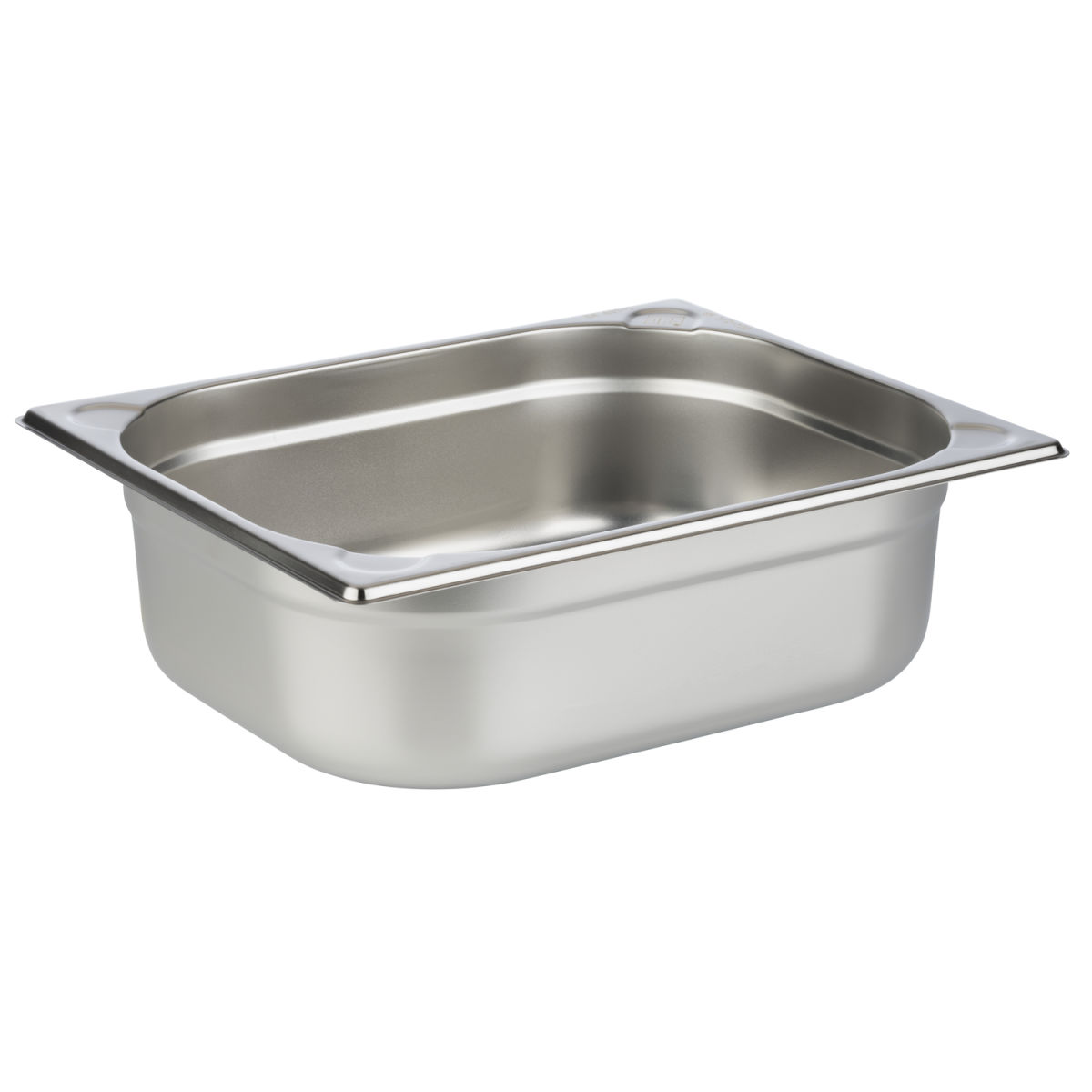 Contenitore Gastronorm GN 1/2 32,5 x 26,5 cm, altezza: 100 mm APS; GN 1/2, 6 l, 32.5x26.5x10 cm (LxLxP); argento