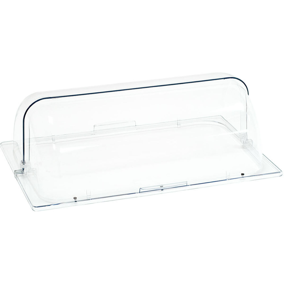 Sunnex Rolltop-Haube GN 1/1 aus Polycarbonat 53.5x33x17.5 cm (BxTxH); transparent