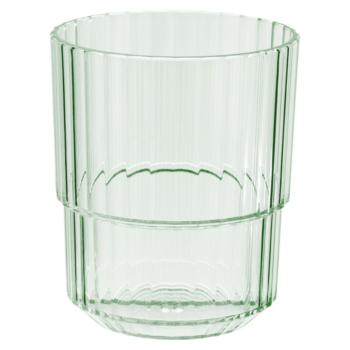 APS Trinkbecher LINEA, Tritan 300 ml, 8.5x8.5x10 cm (LxBxH); grün; 48 Stück / Pack