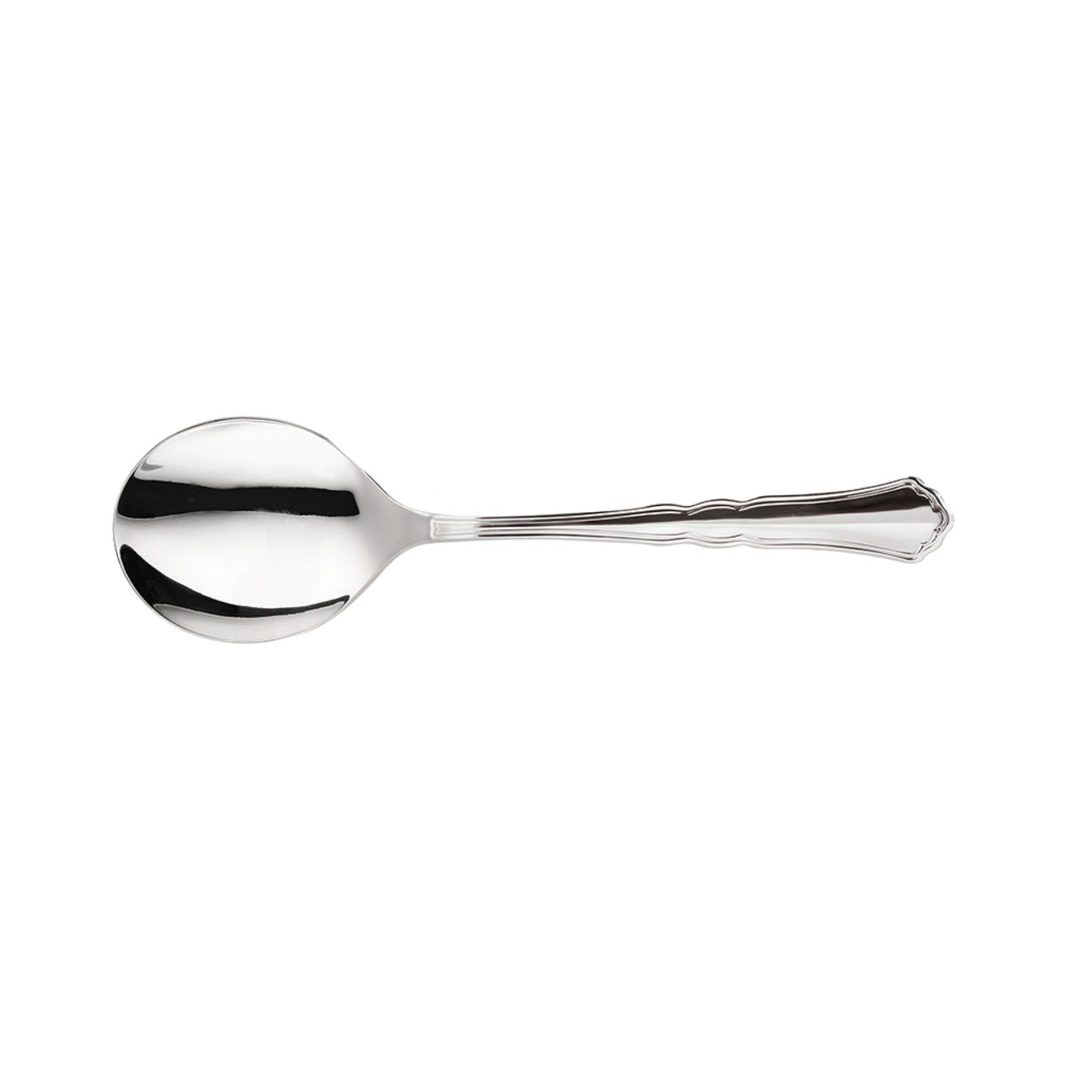 Cucchiaio da brodo SETTECENTO Pintinox; 16.9 cm (L); argento; 12 pz. / Pacco