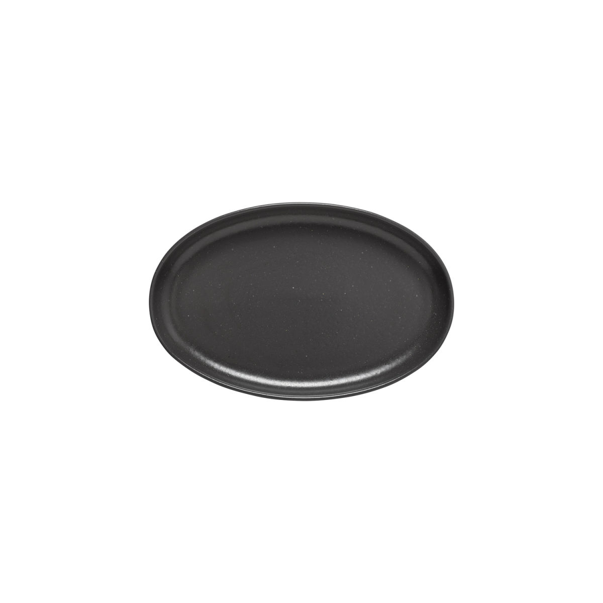 Costa Nova Ovaler Teller Pacifica 22.6x14.9x2.5 cm (LxBxH); grau; oval; 12 Stück / Pack