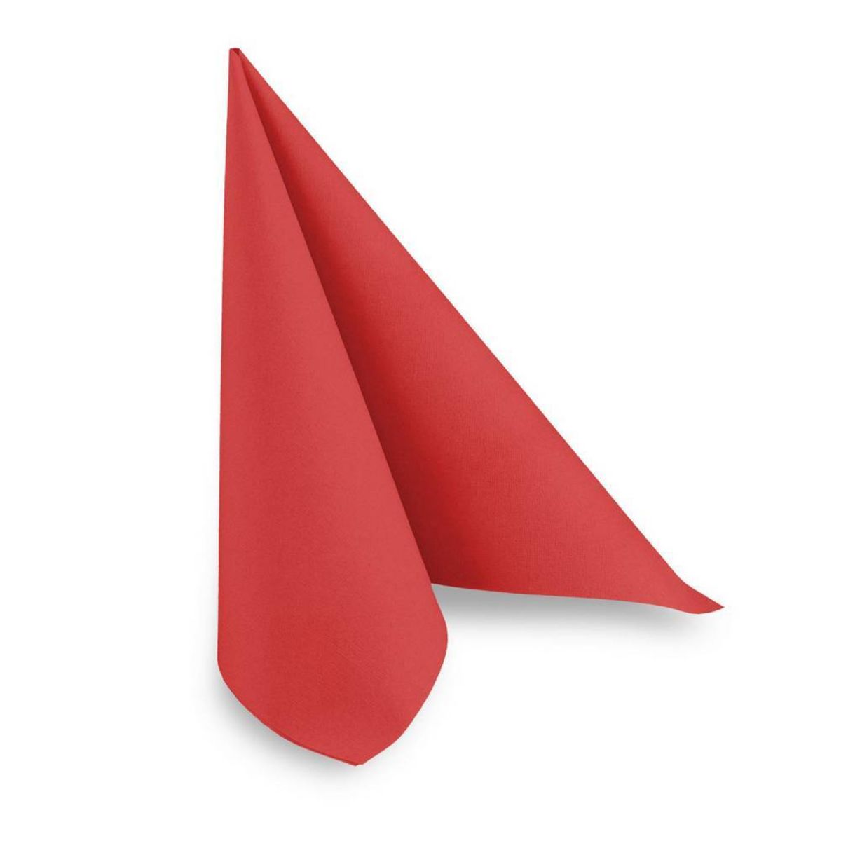 Plock Airlaid-Servietten 40 x 40 cm; 40x40 cm (BxL); rot; 800 Stück / Pack