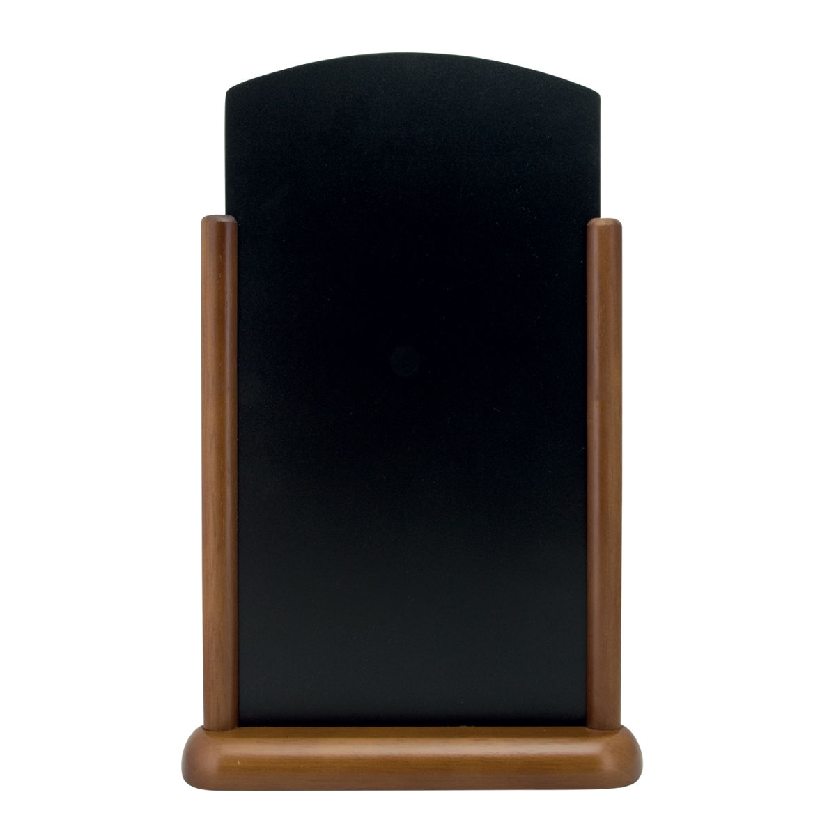 Lavagna da tavolo Top - Legno finitura marrone scuro laccata Securit; 27x32 cm (LxH); marrone