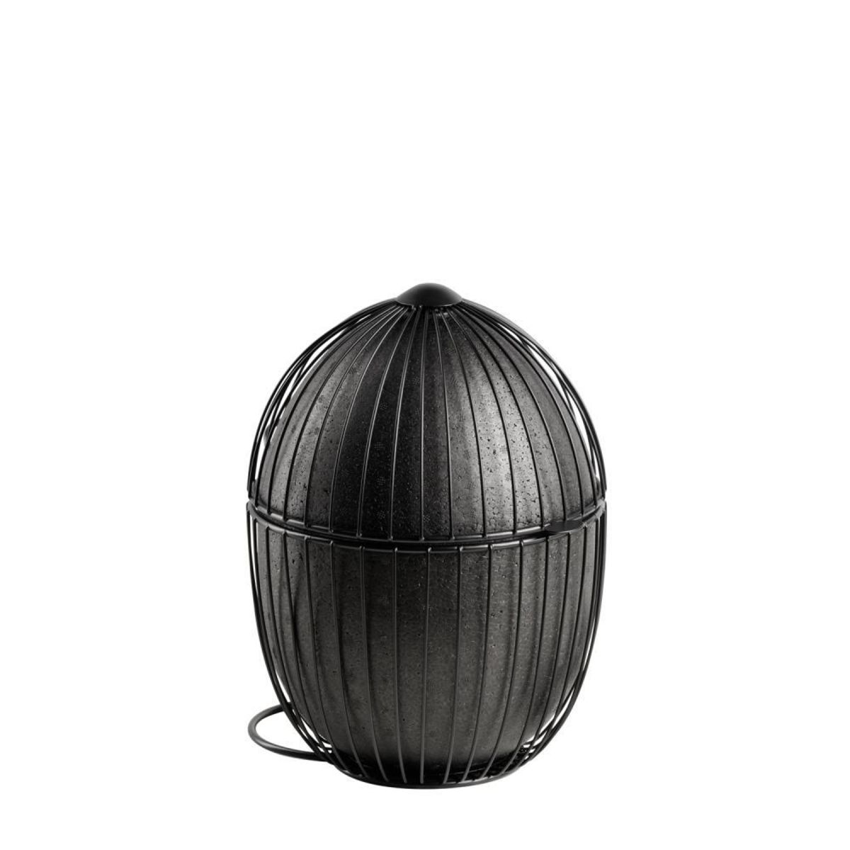 APS Eierkorb -OVO-; 23x23x31 cm (LxBxH); schwarz