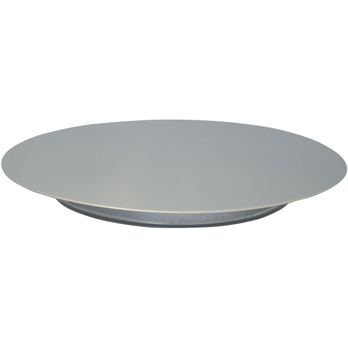 Schneider Tortenplatte Edelstahl 3x24 cm (HxØ); edelstahl
