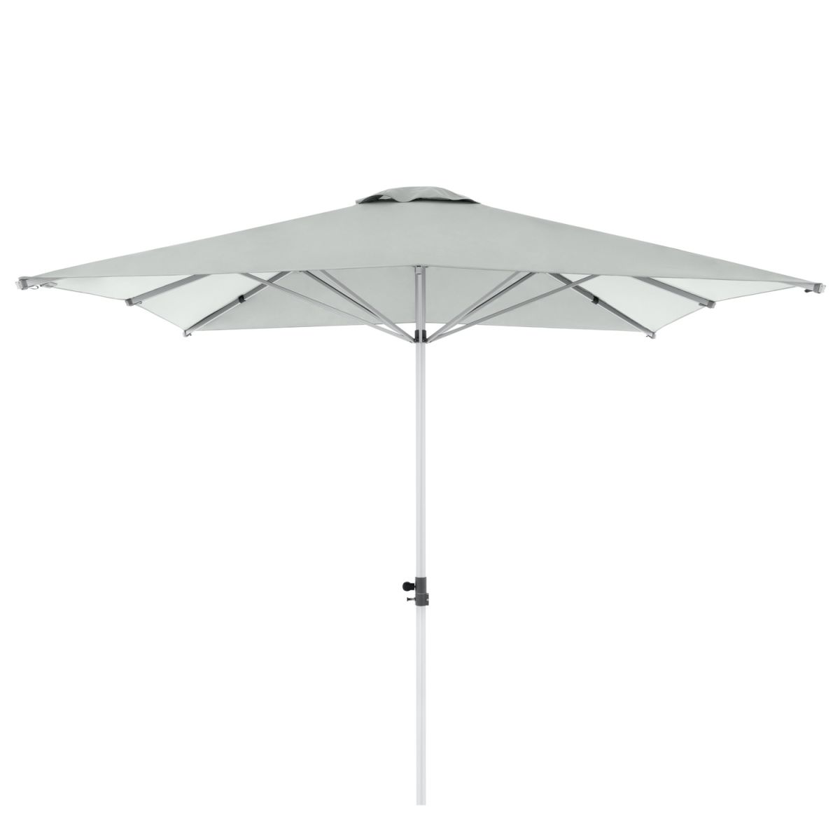 Doppler Gastro Sonnenschirm Alu Expert; 300x300x279 cm (LxBxH); hellgrau