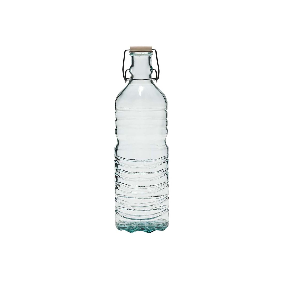 Vidrios Bügelverschlussflasche aus Recyclingglas 1,5 l; 1.5 ml, 9.5x33.5 cm (ØxH); transparent