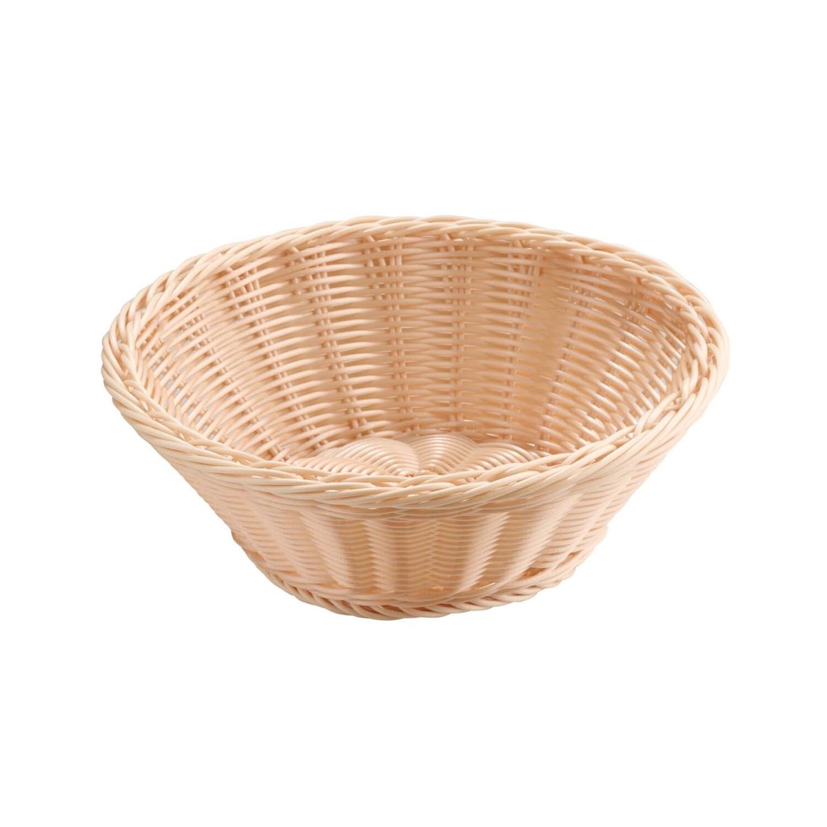 APS Korb ECONOMIC, Polypropylen, rund 25.5x25.5x25.5x9 cm (LxBxØxH); natur; rund