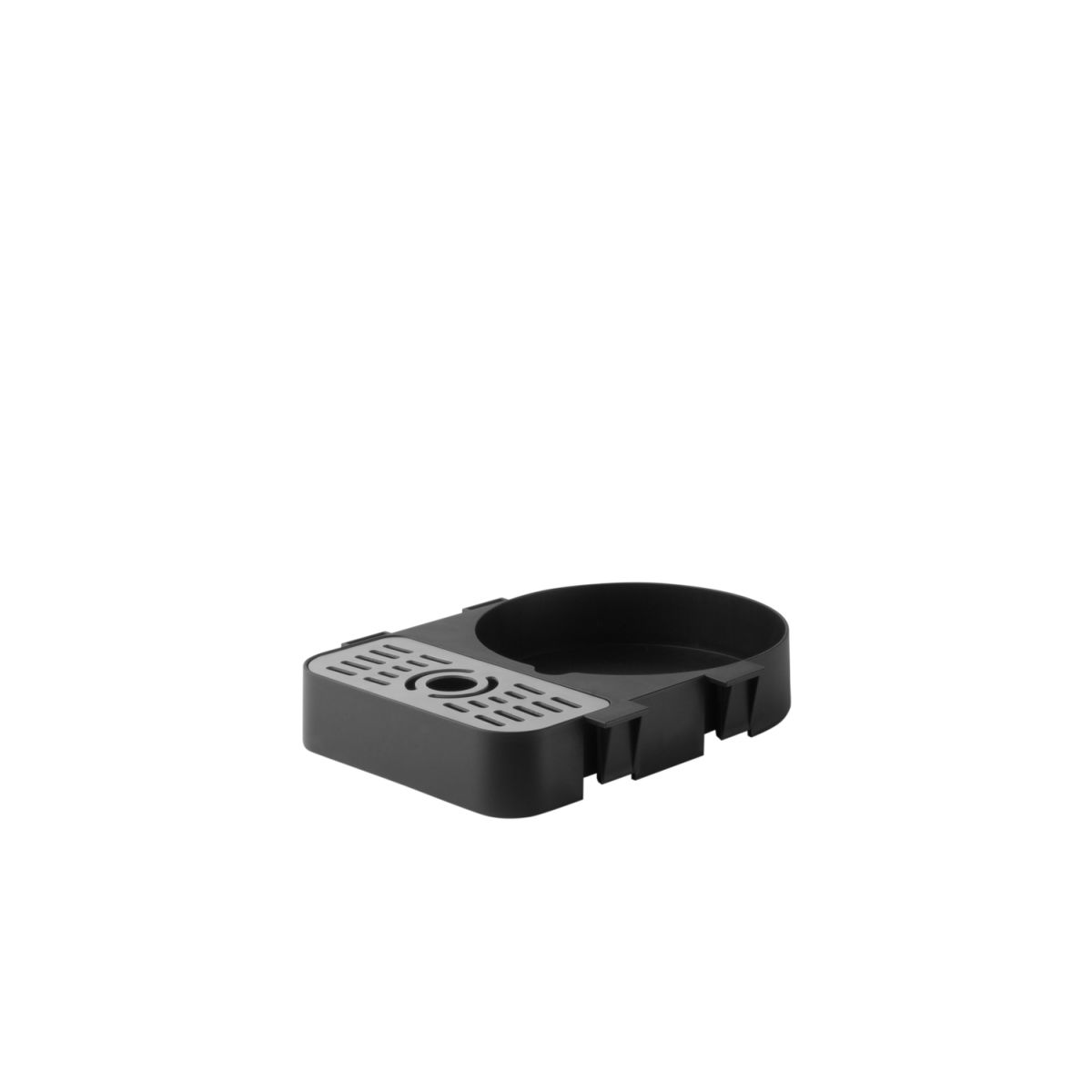 helios Tropfenfänger schwarz für Pumpkannen 4 cm (H); schwarz