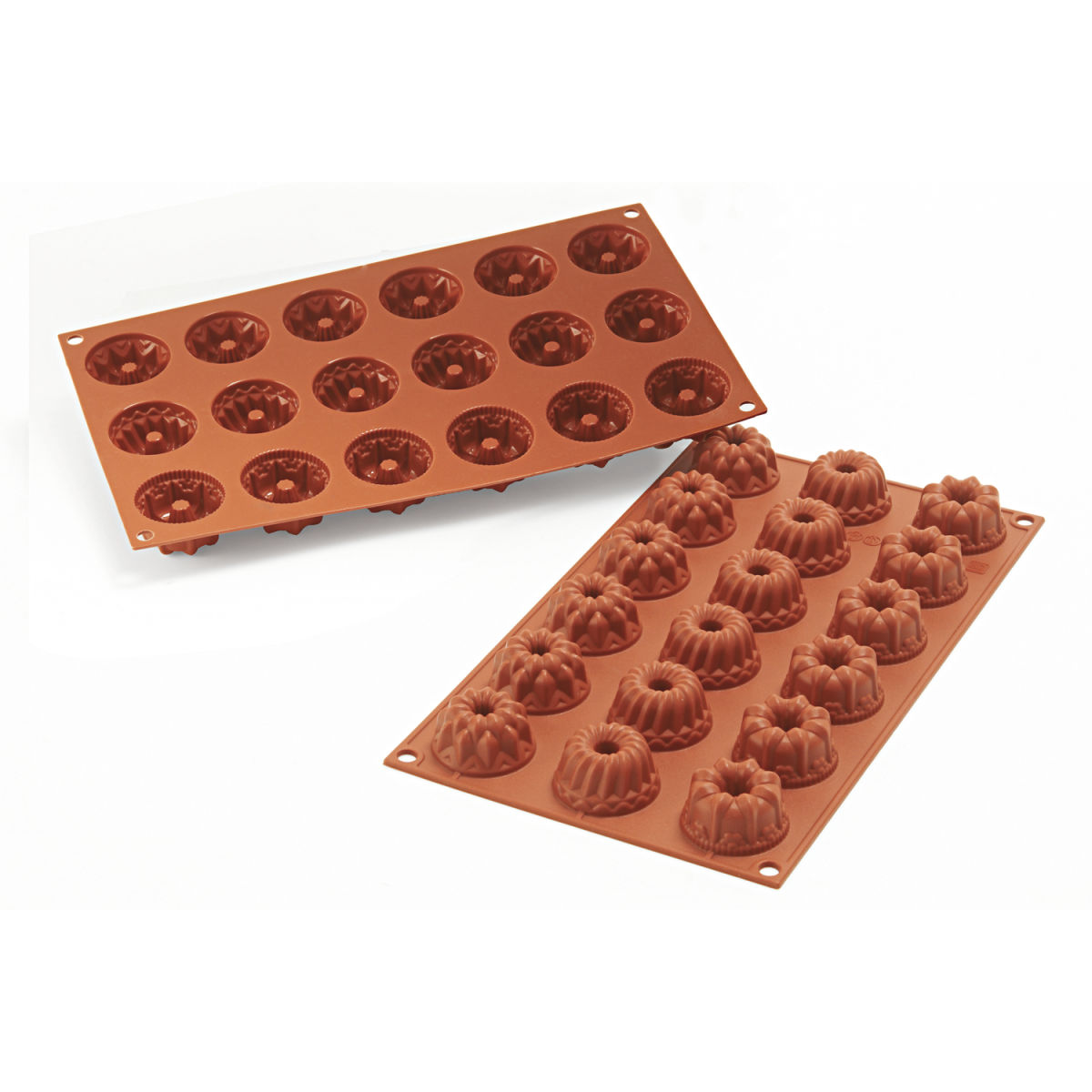 Schneider Silikonbackform Mini Fantasy 17.5 ml, 30x17.5x2.2 cm (LxBxH); rot