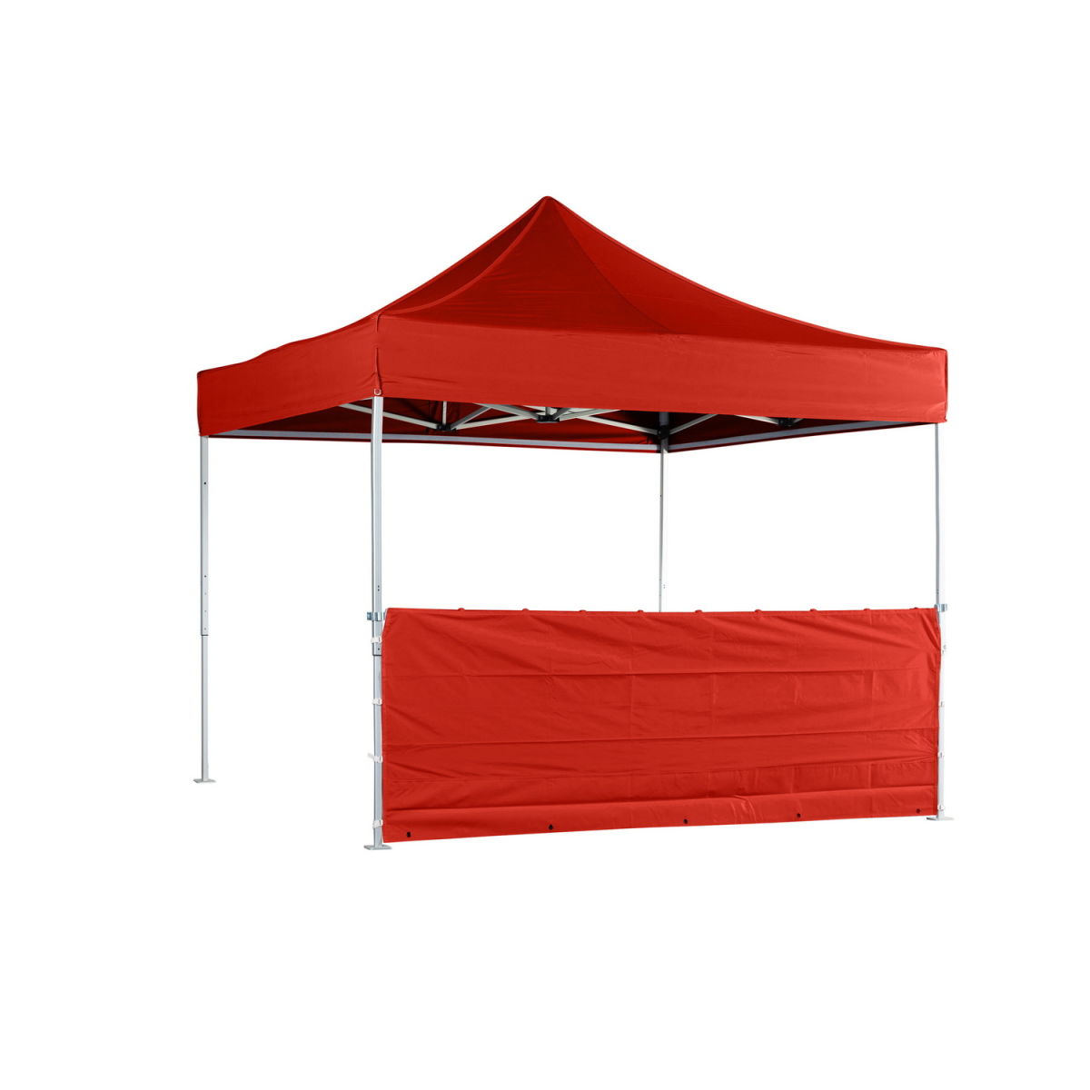 VeroTENT VeroTENT 2m Seitenwand halbhoch 200x100 cm (LxB); rot