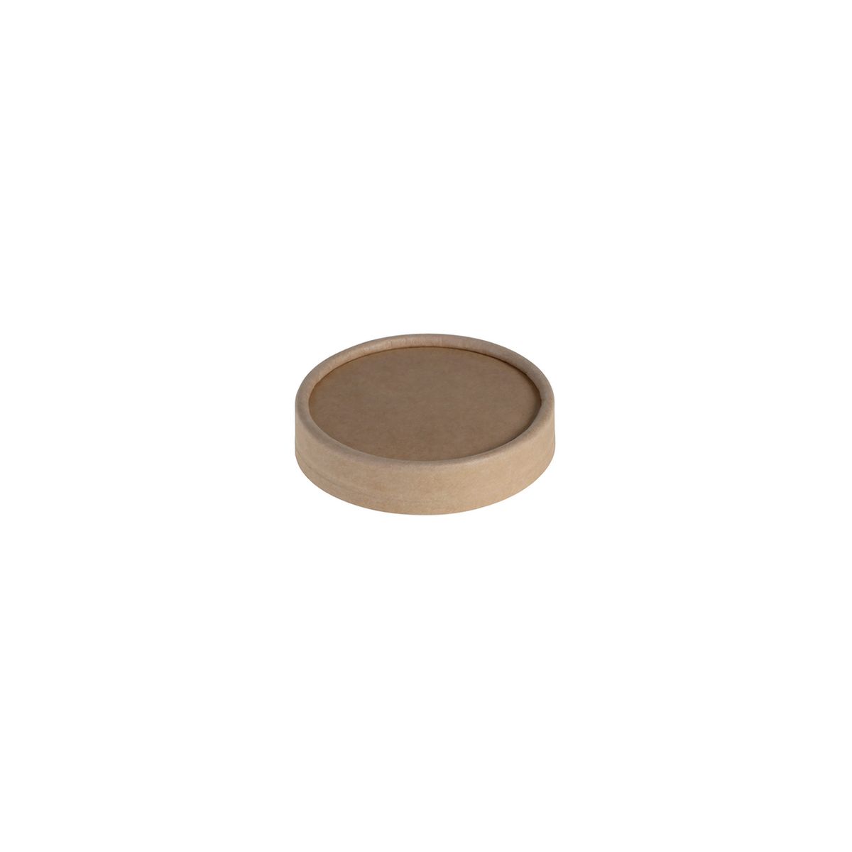 naturesse Deckel Kraft - nicht Plastik-laminiert 6.2 cm (Ø); braun; 1000 Stück / Pack
