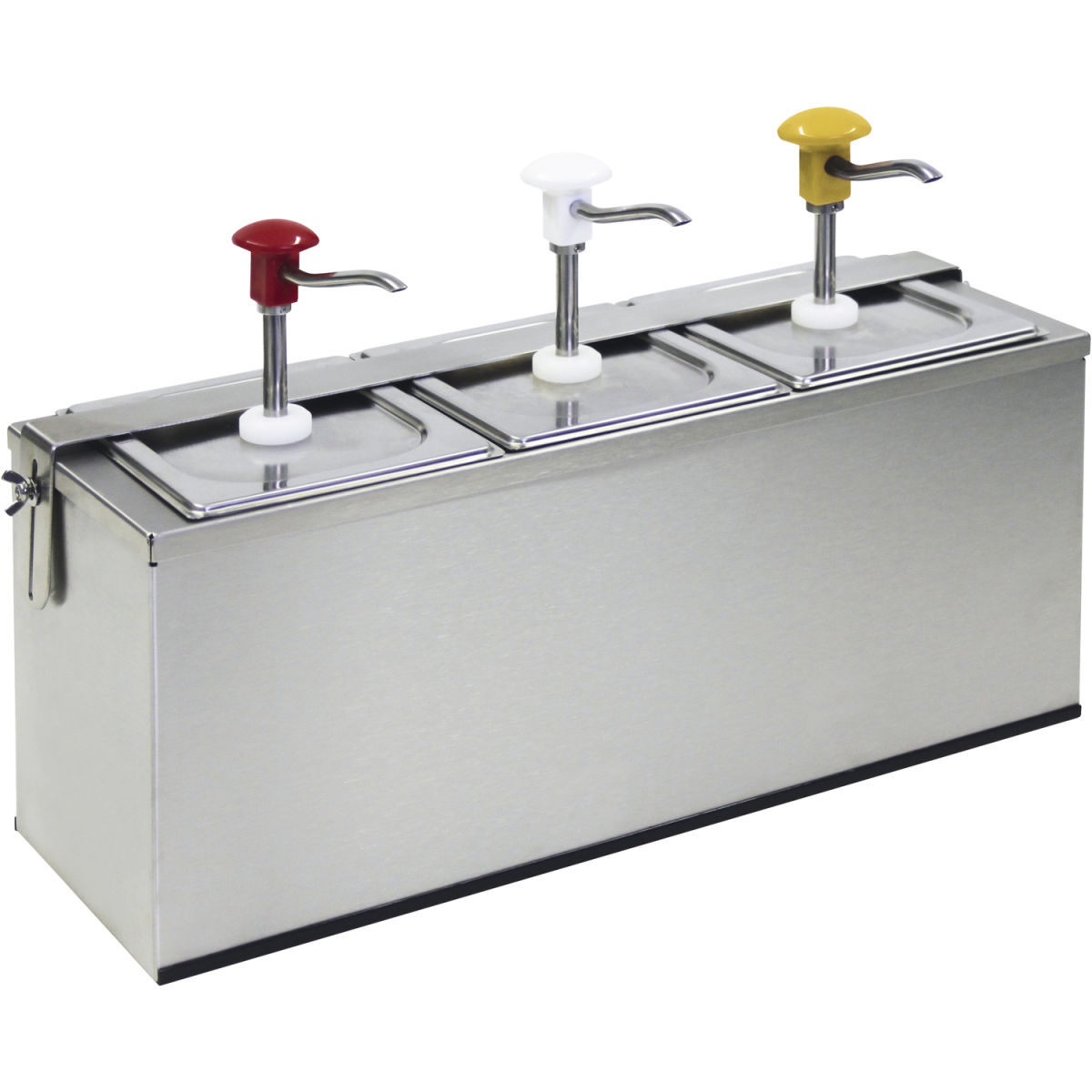 Schneider Druckknopf Dosierspender COOL 3000 ml, 58.5x18.5x37.5 cm (LxBxH); edelstahl