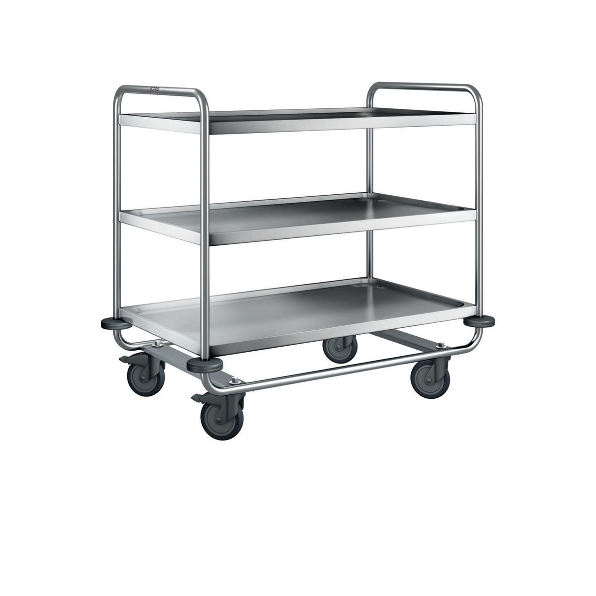 B.PRO Servierwagen SW 10x6-3 70x110x101 cm (BxTxH); grau