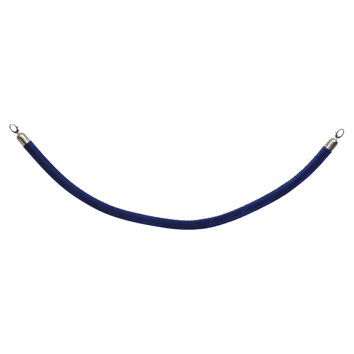 Corda in velluto per paletto d'accoglienza Classic Securit; 4x0.84x150x0.84 cm (LxLxHxP); blu