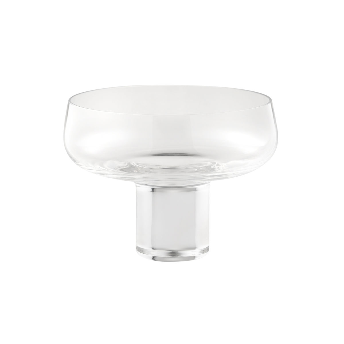 blomus Champagnerschale -KOYOI- Farbe Clear 90 ml 9 ml, 10x10x7.5 cm (ØxØxH); kaltweiß/transparent