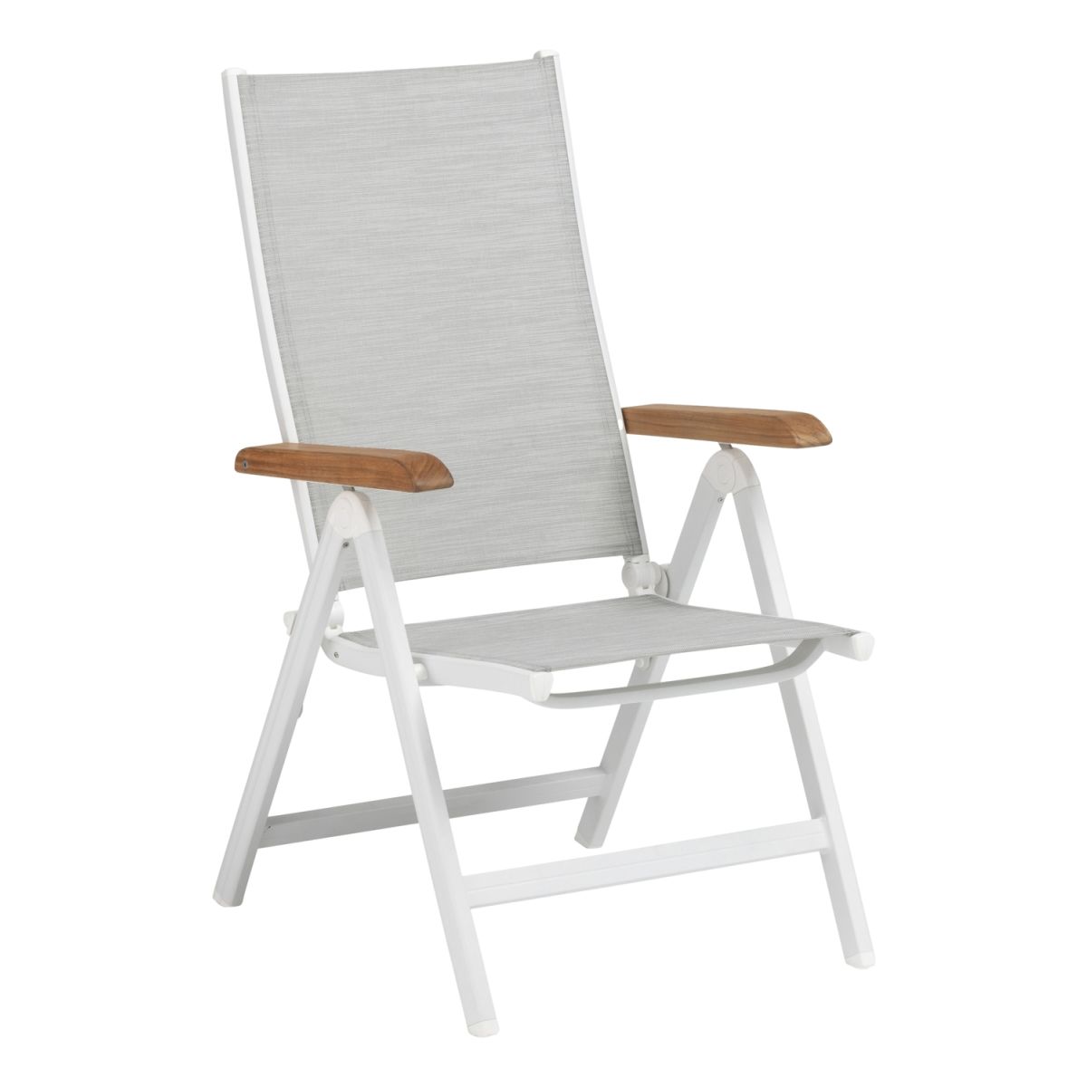 KETTLER Multipositionssessel GRANADA; 61x65x109 cm (BxTxH); weiß