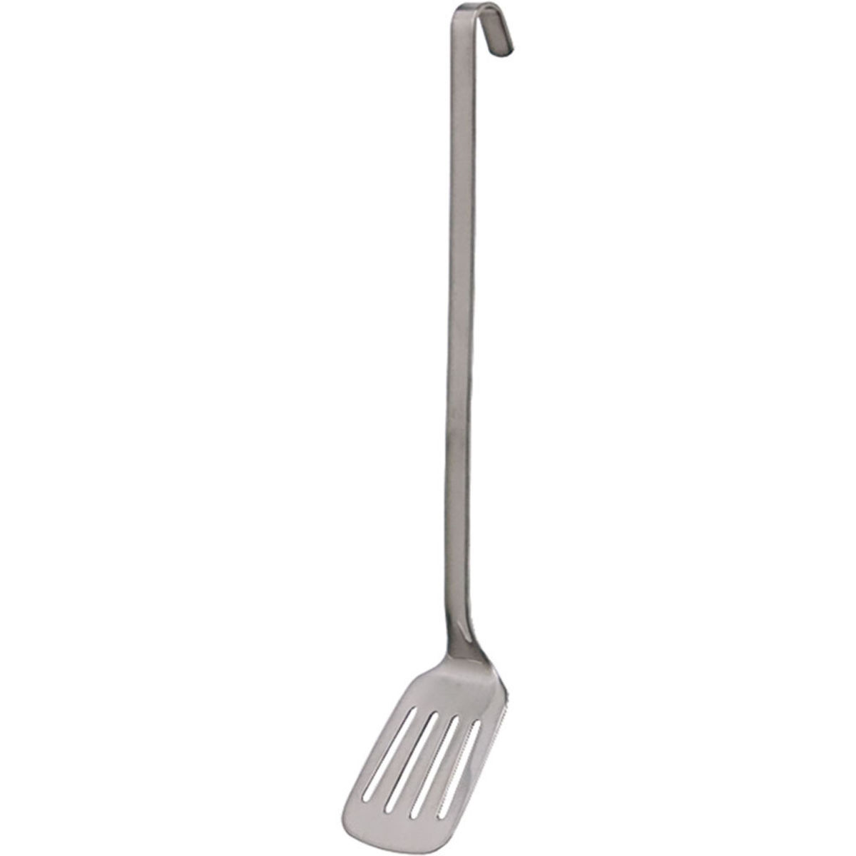 Spatola monoblocco, scanalato, lunghezza manico 40 cm Sunnex; 40 cm (L); argento