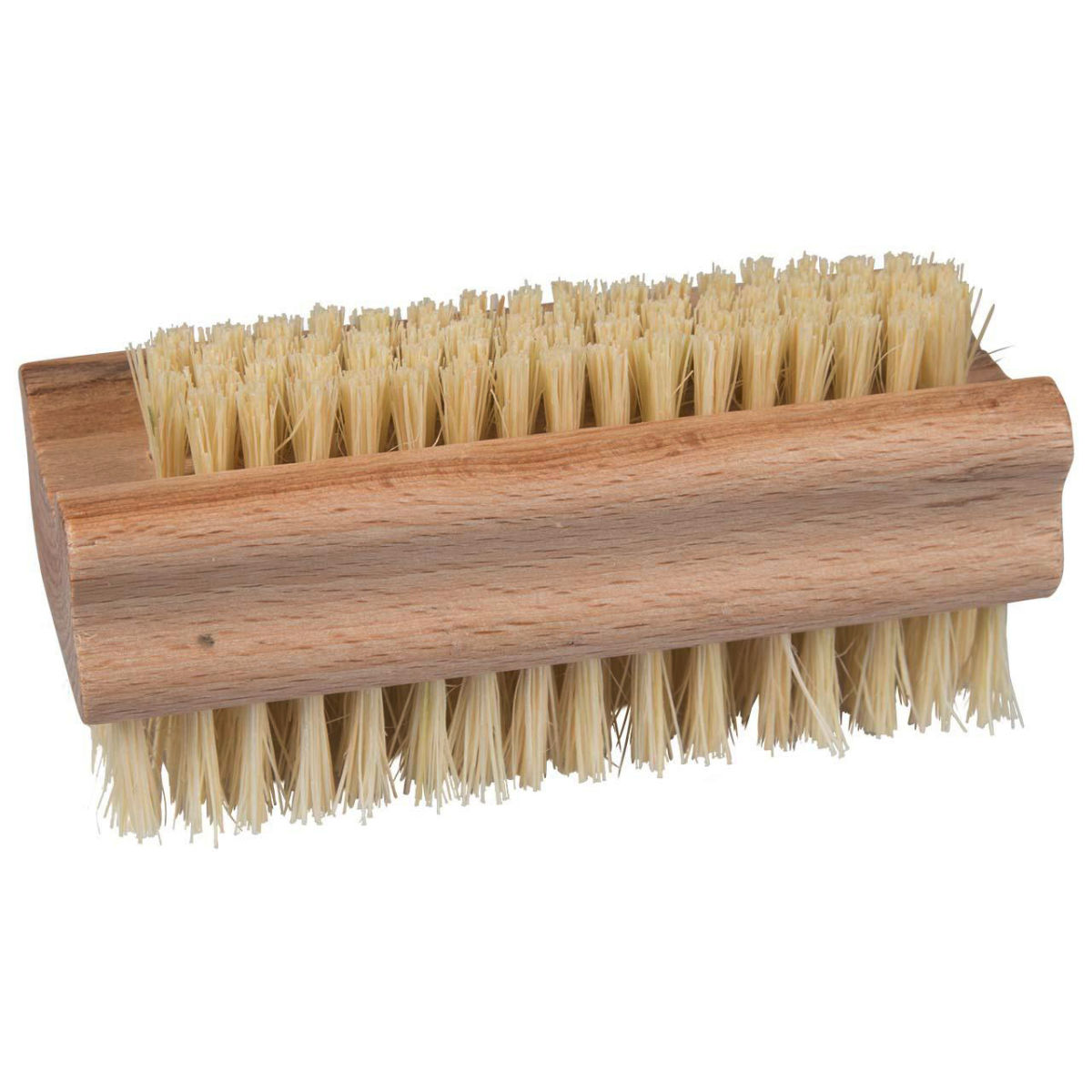 memo Holz-Nagelbürste mit doppelseitigen Naturborsten, FSC-zertifiziert 9x4 cm (BxH); natur