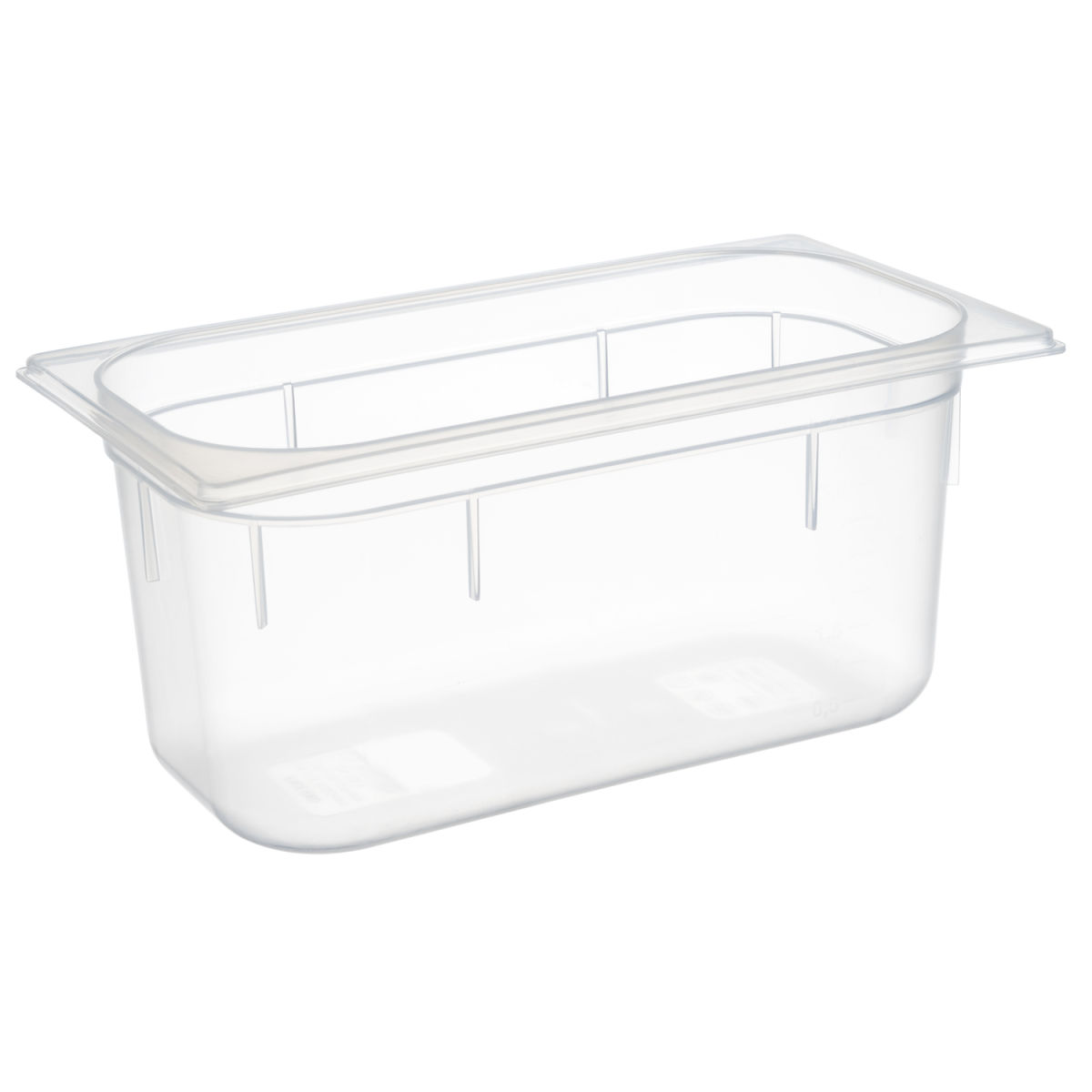 Contenitore Gastronorm GN 1/3 32,5 x 17,6 cm, profondità: 150 mm APS; GN 1/3, 5.3 l, 32.5x17.6x15 cm (LxLxP); trasparente